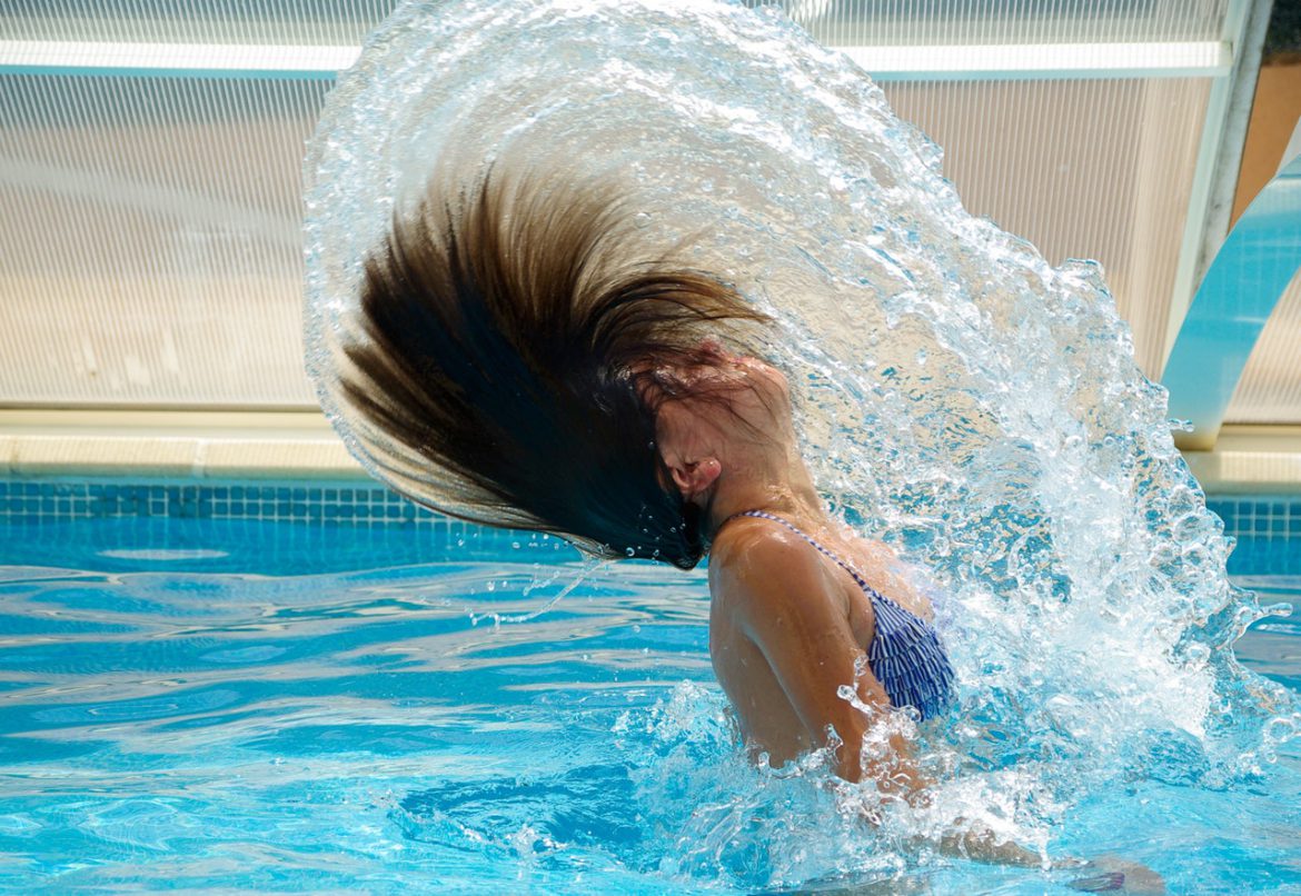 Anti klor shampoo til svømmeren